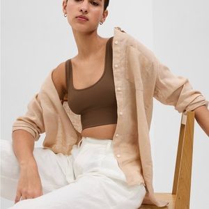 GAP Linen Boyfriend Shirt